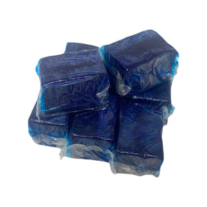 8x 50g WC Blauspüler Wasserkastenwürfel Spülkastenwürfel Reiniger-Tabs blau,