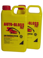 Auto Gloss 707 Politur Lotus-Effekt Lackpflege 2 Flaschen 