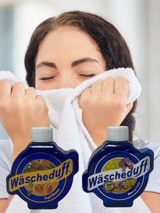 Wäscheduft Original Nölle - pflegende Duftspülung für Ihre Wäsche Wäscheparfum direkt mit in die Waschmaschine geben 2 er Set Aprikose und Honigblüte Konzentrat