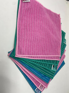 Microfasertücher 10 Stück Duo Tuch mit Hoch Tief Seite 30x30 cm 2 Seiten Tuch
