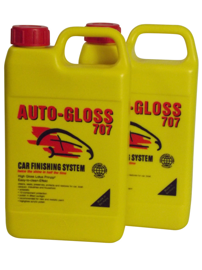 Auto Gloss 707 Politur Lotus-Effekt Lackpflege 2 Flaschen
