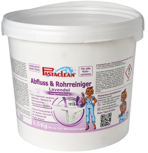 Pastaclean Abflussreiniger mit DUFT Rohrreiniger 3,5 kg WC-Reiniger(Lavendel)