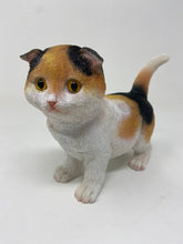 Laden Sie das Bild in den Galerie-Viewer, Deko Baby Kätzchen detailgenau Handbemalt für innen und außen geeignet Katze